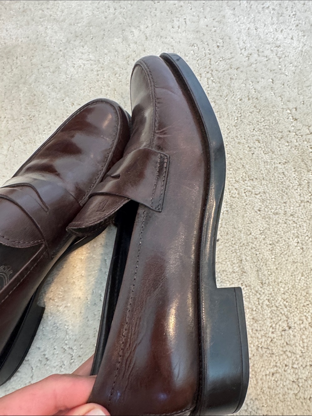 Classic Penny Loafers in Dark Brown size 7 men’s / women’s 9.5 - Picture 7 of 10